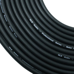 XLR-M to XLR-F Patch Snake Cable - 6ft Black - Single