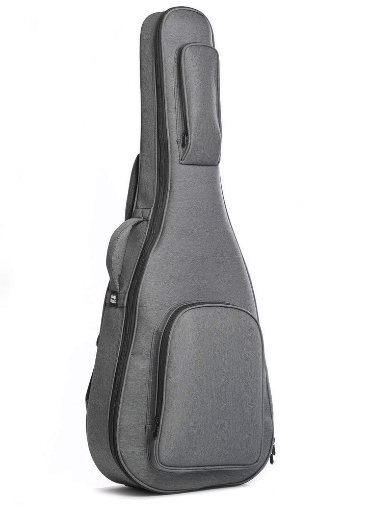 Professional Acoustic and Classical Guitars Gig Bag Soft Case , Pro Series with 25mm (1 Inch) Padding, Full Size (41 Inch), Gray